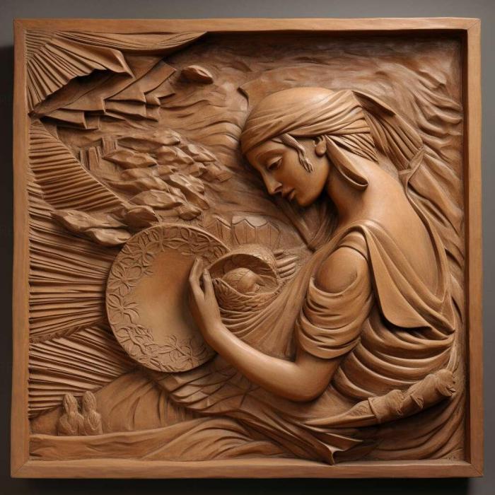 نموذج ثلاثي الأبعاد لآلة CNC 3D Art 